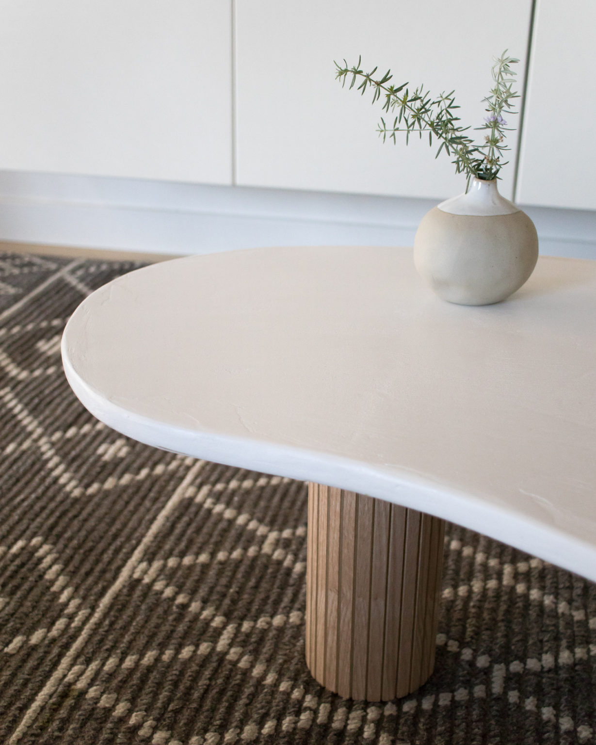 Design + Build Kidney bean coffee table