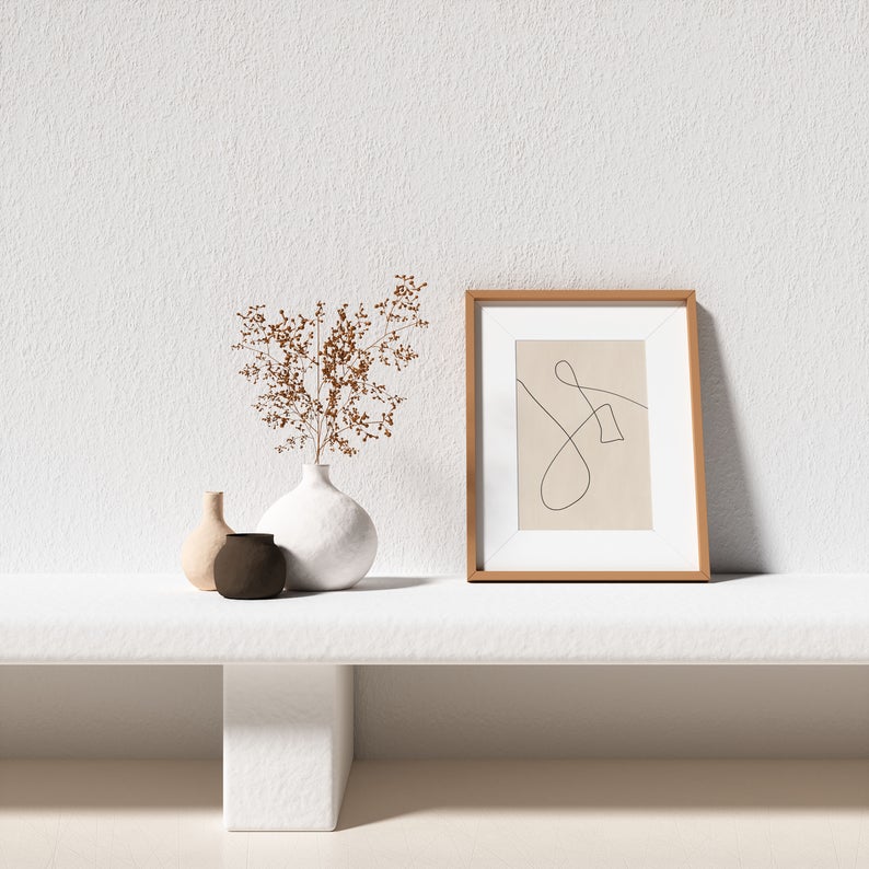 Minimalist Wall Art Made Easy + Resources