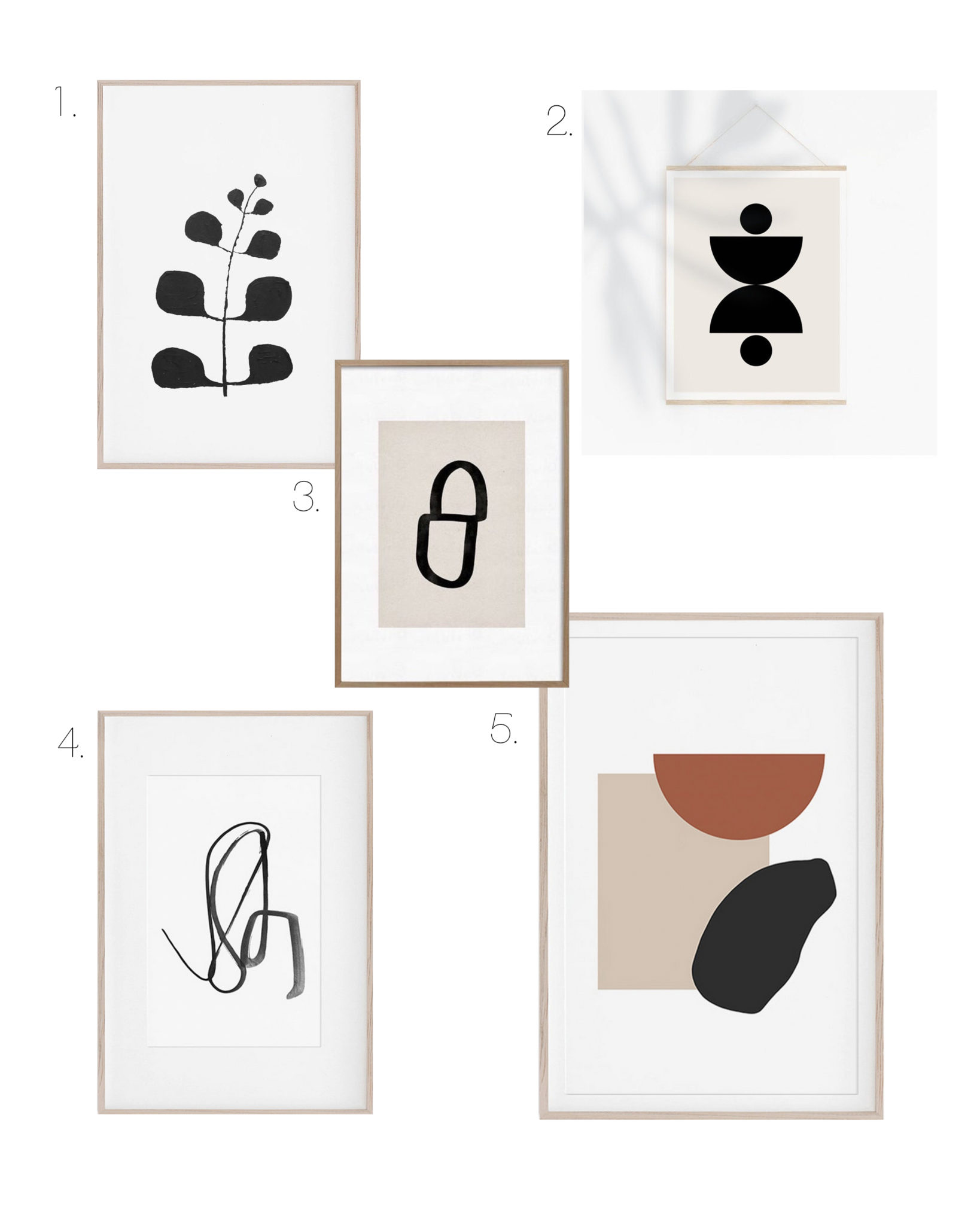 Minimalist Wall Art Made Easy + Resources